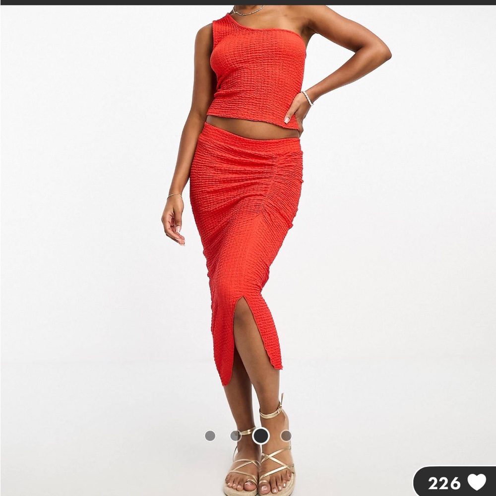 Midi skirt set